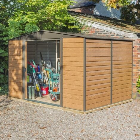 Rowlinson Woodvale Metal Shed 10X8