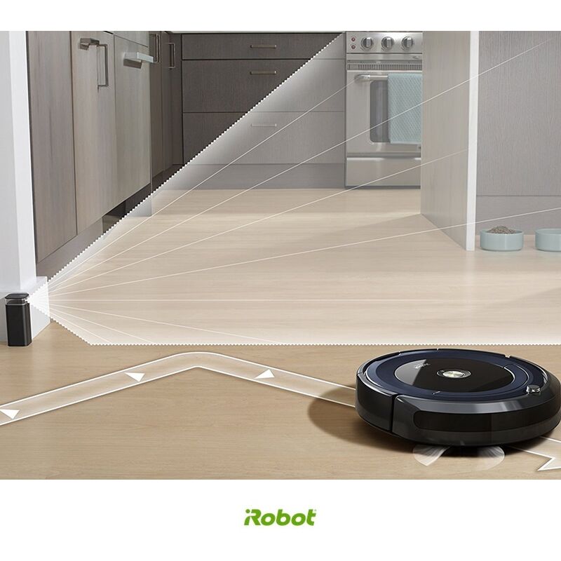 iRobot ROOMBA 692 - Robot Aspirador con conexión Wi-Fi - Sistema de  limpieza en 3 pasos - Compatible con asistentes de voz - iRobot