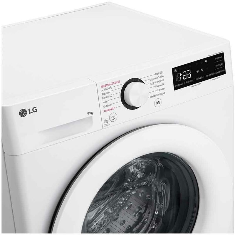 LG F4WV3009S6W lavadora Carga frontal 9 kg 1400 RPM Blanco