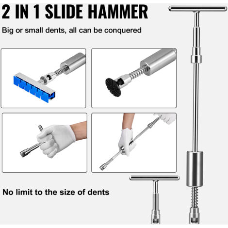 Kit Riparazione Ammaccature Auto - Strumento Per Rimozione Ammaccature Da Grandine, Fai-da-Te - Foto 2