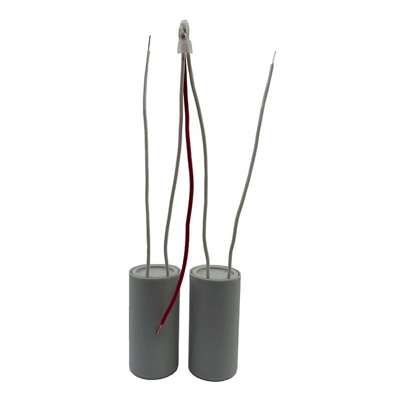 Condensateur Permanent 70µF 450V M8 – Boîtier Cylindrique Polypropylène, Moteurs Monophasés, Bornes Faston
