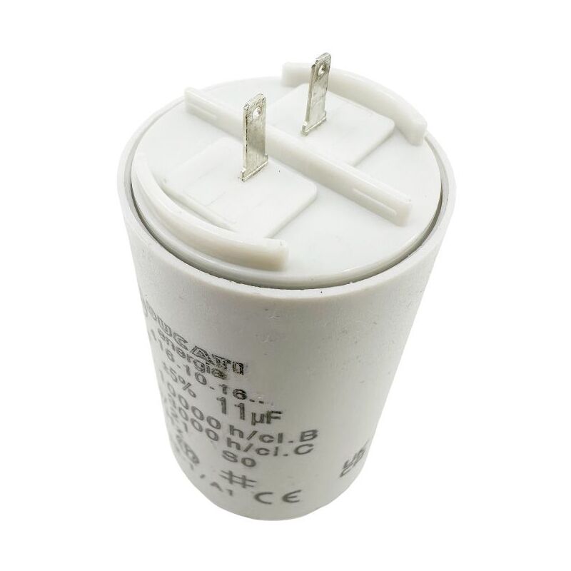 Condensateur 14µF Pour Moteur Volet Roulant - Dimensions 36x70mm, Cosses 2.8mm, Marque DUCATI