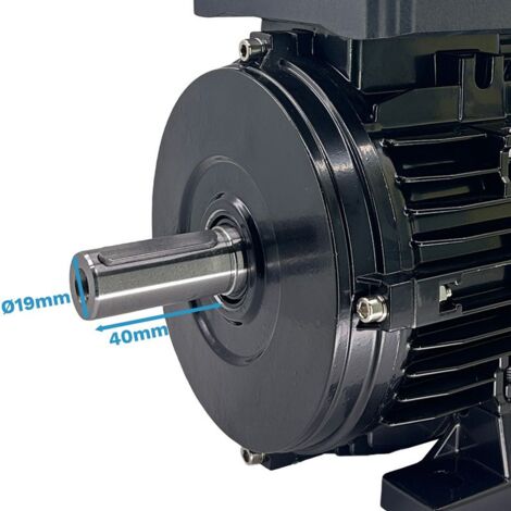 Moteur électrique Monophasé 220V 1.1kW 3000 Tr/min B3 2MLE802 Avec Double Condensateur