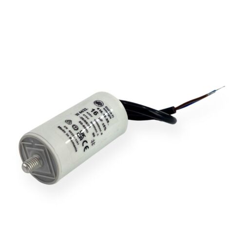 Condensateur permanent 16µF à câble - Ø36x70mm - DUCATI