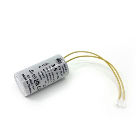 Ducati Energia – Condensateur 3,5µF pour moteur Bubendorff – Longueur 50mm – Diamètre 25mm – Durée de vie jusqu'à 10 000 heures – Pièce détachée