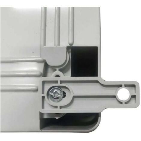 Coffret électrique ABS 330x250x130 étanche IP65 - Porte pleine - avec plaque de fond