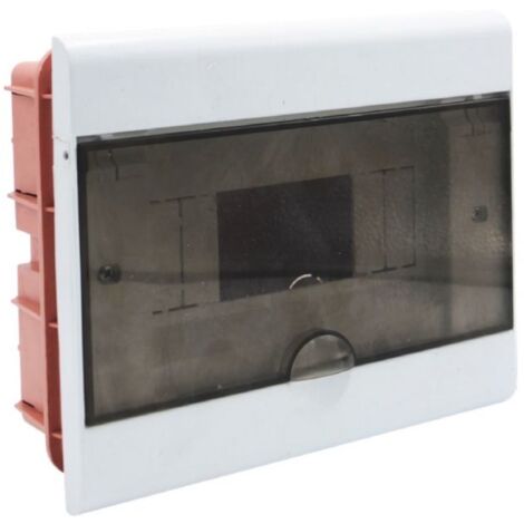 Coffret électrique encastrable pour maçonnerie 170x290x90mm IP40 - 1 rangée de 12 modules