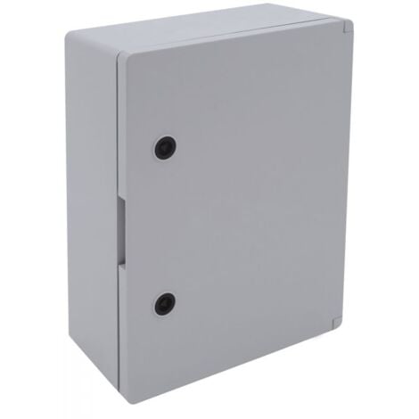 Coffret électrique ABS 500x400x175 étanche IP65 - Porte pleine - avec plaque de fond