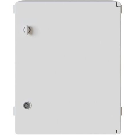 Coffret électrique ABS 500x400x175 étanche IP65 - Porte pleine - avec plaque de fond
