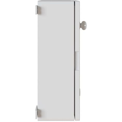 Coffret électrique ABS 500x400x175 étanche IP65 - Porte pleine - avec plaque de fond