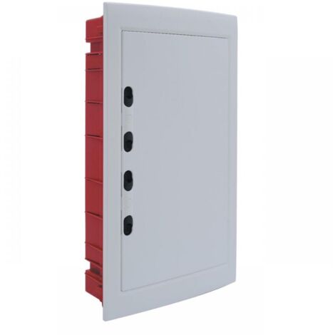 Em Distribution – Coffret électrique nu encastrable 544x305x87mm – 3 rangées de 12 modules – Indice de protection IP40 – Résistance aux chocs IK8