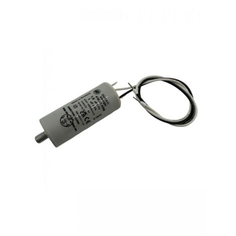 Ducati Energia – 416214258 Condensateur double capacité 1,6+1µF 425V 30000h/cl.A – Ø30x70mm – Cosses faston 6.3x0.8mm pour VMC