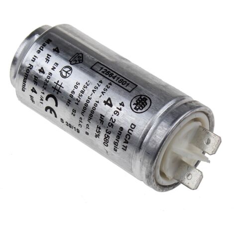 Condensateur De Démarrage 4µF 475V Pour Sèche-linge Electrolux – Réf 1256418011