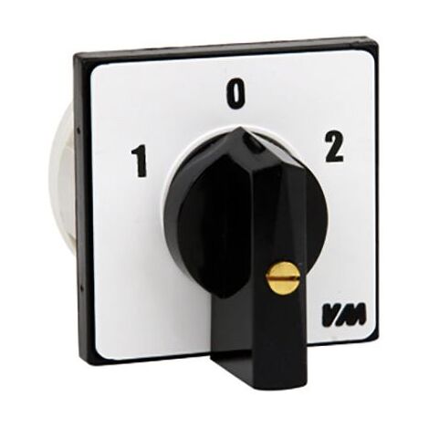 Commutateur démarrage 25A moteur 2 vitesses Dahlander jusqu'à 5,5 kW - CK3015