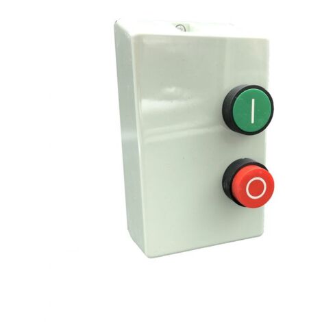 Boitier de démarrage direct moteur monophasé 220V – 7 à 10A – Relais thermique réglable – Compatible 1,1 kW à 1,5 kW – Elmark