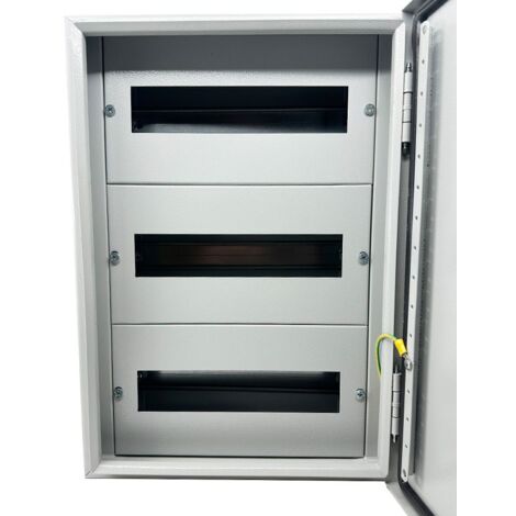 coffret métallique H450xL320xP150 mural 3 rangées CPR801