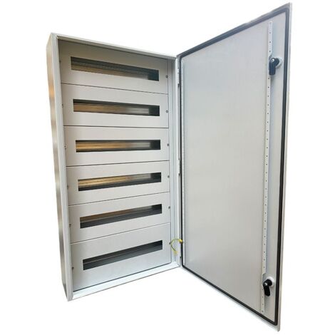 coffret métallique H950xL500xP175 mural 6 rangées CPR805