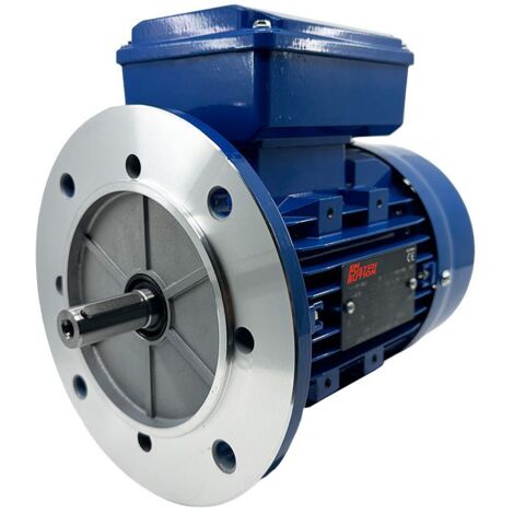 Moteur Électrique Monophasé B5, 0.55 KW, 1500 TR/MIN, HA 71, 230V, Alu - Carcasse réduite (1/5)