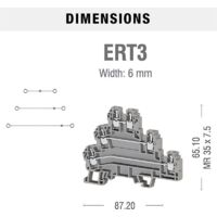 Borne De Jonction Degson DG330-5.0-02P-12-00A(H) - Pour Montage En Impression 3D - Connecteur 2 Pôles