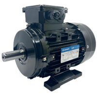 Moteur Électrique Triphasé 3kW/4CV, 1500Tr/min, 230/400V, B3, HA100, IE3, Alu - CEMER