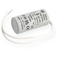 Condensateur Permanent DUCATI 2,5µF - Fils Longueur 25x49mm - Fond Plat - Pour Moteurs