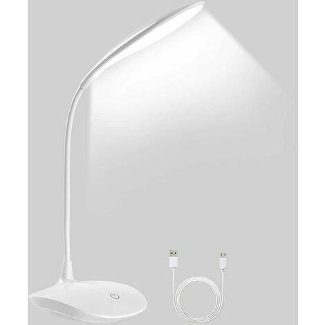 Base de Lampe LED E27, Lampe de Table à LED Base de Support de Lampe à Col  de Cygne de 400mm, Port Fileté E27 avec Rotation de 360° pour Tatouage  Maquillage Lecture