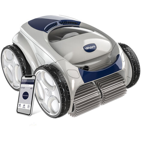 Polaris – Robot de piscine avec connectivité Wi-Fi – Nettoyage complet jusqu'à 15 x 7 m – Filtration 60 µ – Modes rapide, intelligent, ultra intensif