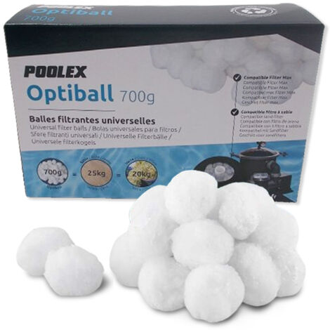 Optiball balles filtrantes universelles 700 g en carton