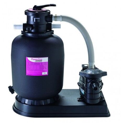 Hayward – Pompe de filtration pour piscine jusqu'à 56 m³ – Débit max 5 m³/h – Filtre à sable inclus – Pour usage professionnel