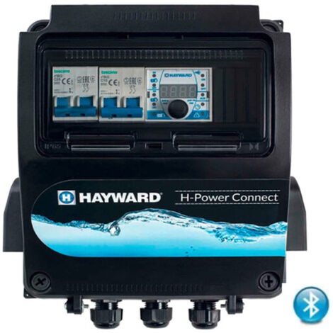 Coffret électrique H-POWER monophasé et bluetooth pour pompe de piscine - HPOW230B - Hayward (1/5)