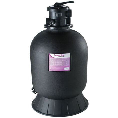 Hayward – Filtre à sable 10m³/h – Débit max 10 m³/h – Vanne VariFlo 6 voies – Polyéthylène haute densité – Maintenance facile sans démontage (1/6)