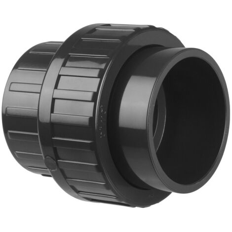 Union 3 pièces PVC pression femelle Ø 50 mm - Fitt