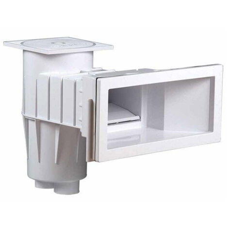 Hayward – Skimmer de piscine béton et liner – Meurtrière XL 431 x 215 mm – Aspiration 2" mâle à visser – Contrôle niveau d'eau Ø 32 mm