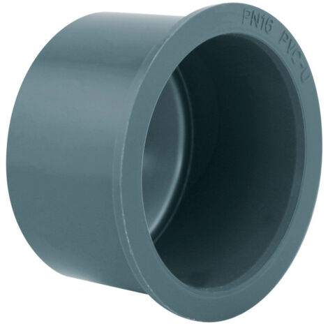 Bouchon PVC pression femelle à coller Ø 63 mm - Fitt (1/3)