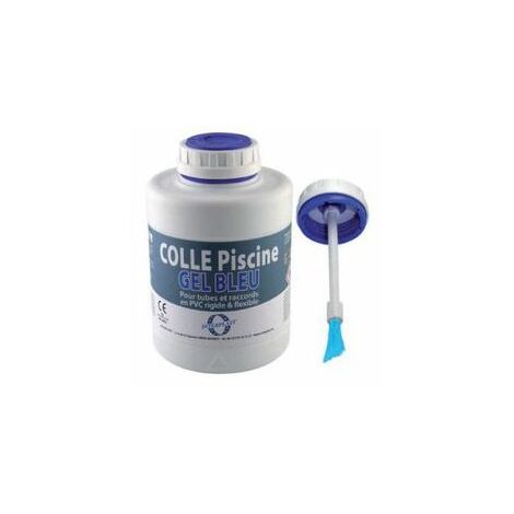 Colle pvc gel bleu interfix pour pvc souple et rigide - 1000 ml