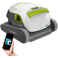 Maytronics Dolphin – Robot nettoyeur de piscine électrique Dolphin T55i – Nettoyage fond, parois, ligne d’eau – Pour piscines jusqu’à 12m – Application MyDolphin