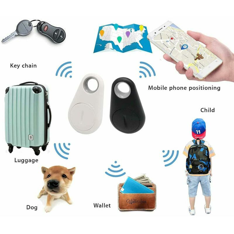 Anti Perdu Collier GPS Chats Localisateur, Traceur GPS Chien, Animaux  domestiques Chien Chat véhicules Enfants âgées Mini SOS Outdoor Navigation  GPS