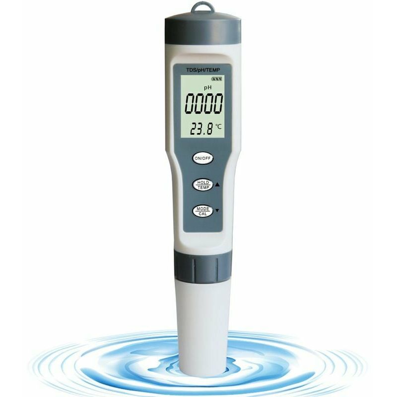 Testeur De Qualité De L'eau Multi-paramètre Multi-paramètre Multi-paramètre  Compteur IP67 Digital LCD Qualité De La Qualité De L'eau PH / TDS / EC /