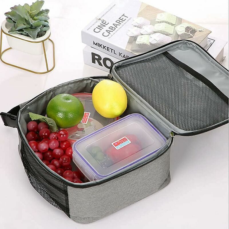 Sac Isotherme à Lunch Isotherme Food Box Sacs Imperméable Léger Durable Lunch  Box Picnic Pouch for Outdoor Randonnée Travel Teens