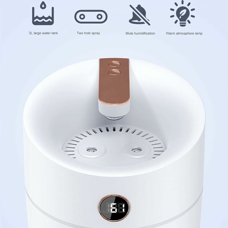 Machine de sommeil portable pour bébé, bruit blanc, 10 sons apaisants,  volume réglable, batterie aste intégrée, USB