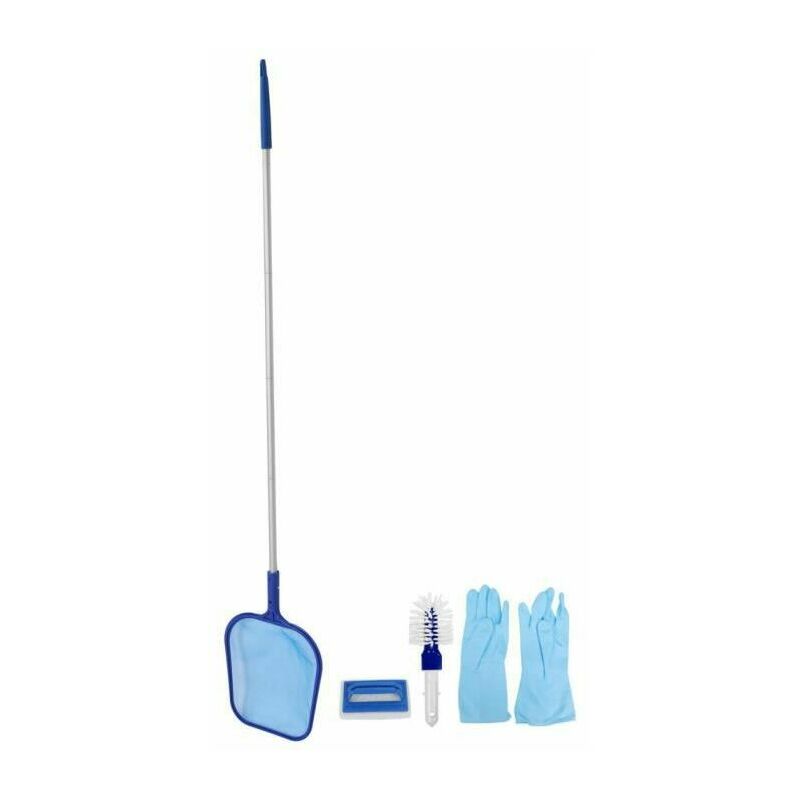 Nettoyant Pinceau Portable Doux, Brosse de Nettoyage et Éponge pour  Piscine, Plancher et Mur - LEISEI