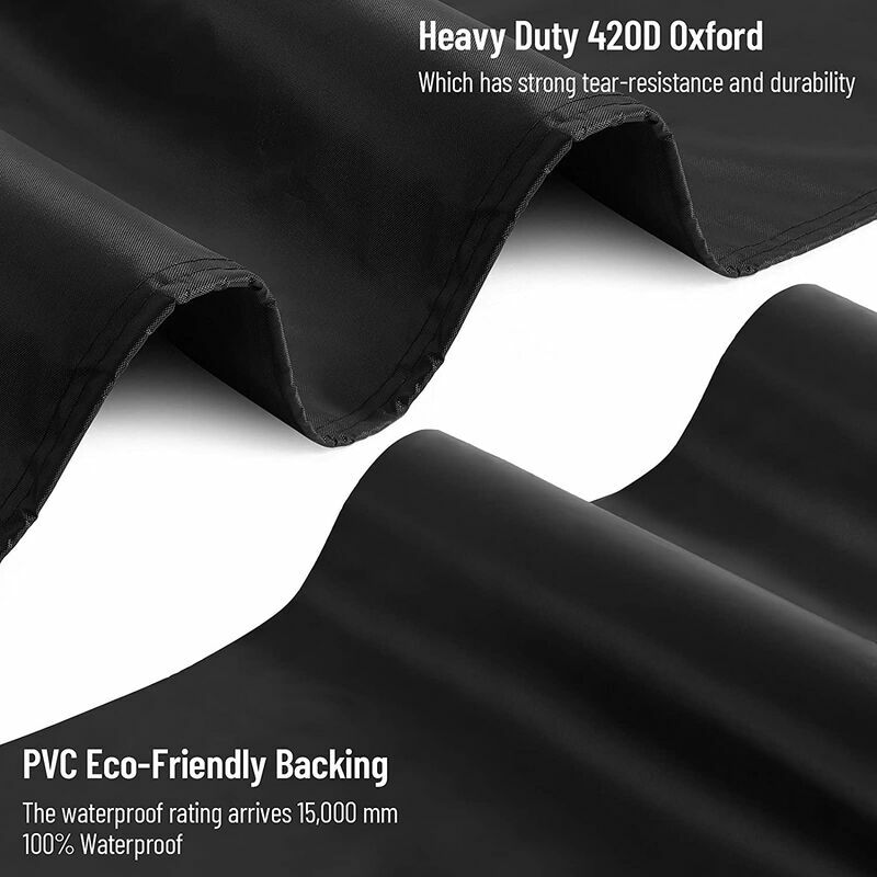 Housse pour Table de Ping-Pong Extérieure - Tissu Robuste 600D - Coutures  Renforcées - Résistance à la Déchirure