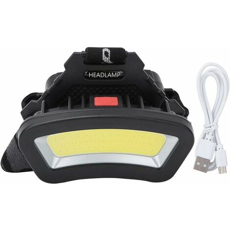 Lampe frontale LED rechargeable Lumen lampe frontale, Super Bright