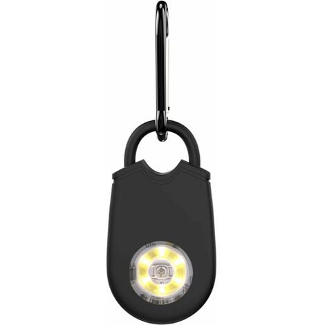 Safesound Porte-clés alarme personnelle d'urgence auto-défense 130 dB avec  lumière LED sifflet sirène de sécurité alarme d'urgence auto-défense  offrant une sécurité puissante pour femme/enfant : : Outils et  Bricolage