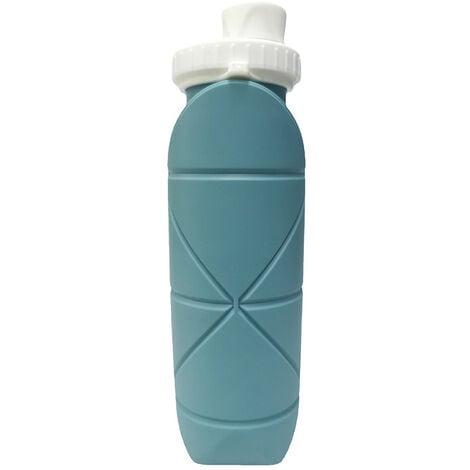 Bouteilles d'eau pliables Valve anti-fuite réutilisable sans BPA