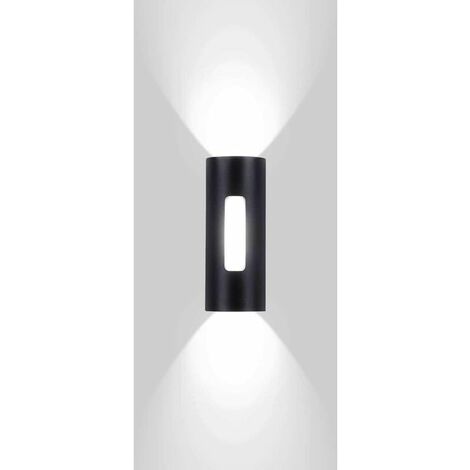 18W Applique Murale Extérieure LED Étanche IP65 Lampe Murale Extérieure en  Métal Moderne Lumière Extérieur/Intérieur