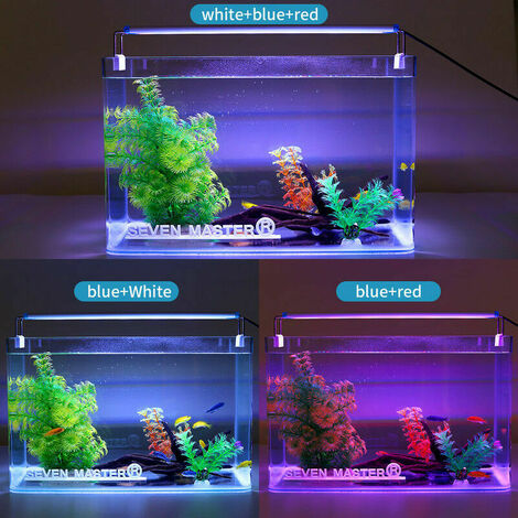 Aquariums Éclairage Aquarium LED Lumière Super Mince Fish Tank