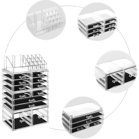 SALALIS Boîte de stockage d'huile essentielle Boîte de Rangement d