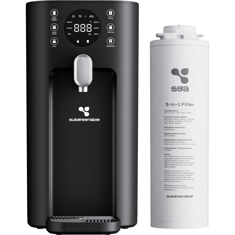 Purificateur D’eau UV Katadyn Portable – Eau Potable En 48s – Maison & Extérieur