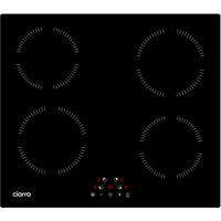 Ciarra – Plaque induction 4 feux 6000W – Commande tactile avec affichage digital – Minuterie 99 minutes – CD4BIHA